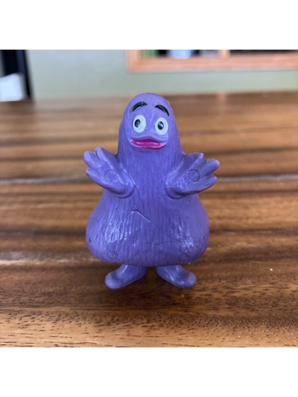 McDonald’s Grimace Figure 2” Vintage Toy 1985 Purple Toy Figurine